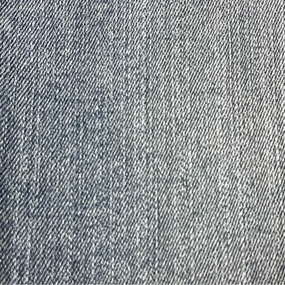 DEMOCRACY “Ab”solution Raw Hem Cropped Jeans 16 High Rise Straight Preppy Coast - Picture 8 of 8